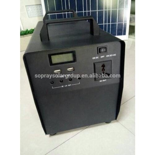 Whole House 220V 1000W Portable Solar Power Generator Running Solar Power System for Home solar systems