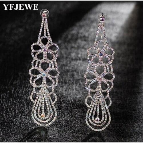 YFJEWE New Arrival Hollow Out Face Dangle Earrings Girls Statement Drop Earrings boucles d'oreilles E530