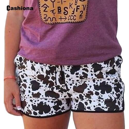 Cashiona Womens Ultra Shorts 2021 Summer Pockets Lace-up Shorts Fashion Tie Dry Colorblock Short Bottom Ladies Casual Shorts
