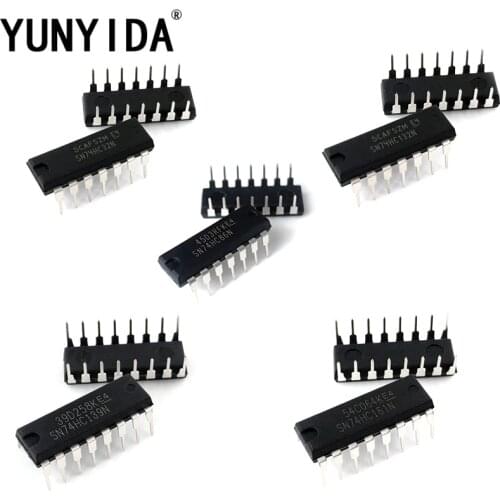 10PCS New and Original DIP 74HC139 74HC161 74HC132 74HC164 74HC86 74HC32
