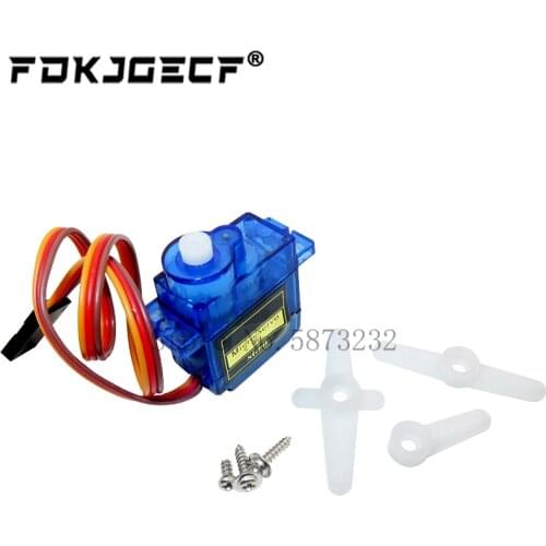 10pcs Rc Mini Micro 9g 1.6KG Servo SG90 for RC 250 450 Helicopter Airplane Car Boat For Arduino DIY