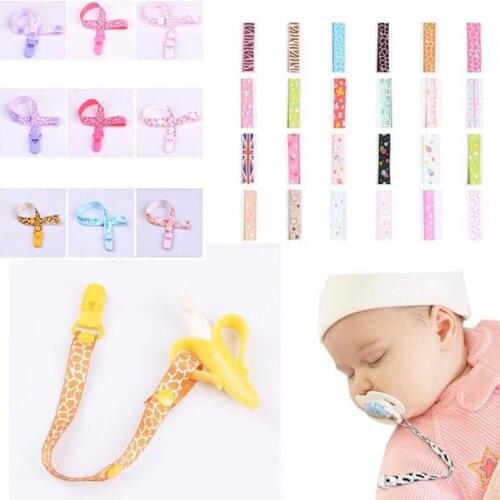 5PCS/LOT Baby Safety Products 8-Color Squares /Dots /Love /Barb Section Pacifiers Chain Anti-Out with Infants Zipper