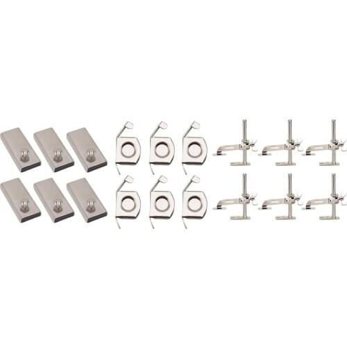 6pcs Magnetic Seam Guide Tool Metal magnet Sewing Locator Gauge Presser Foot Industrial Sewing Machine