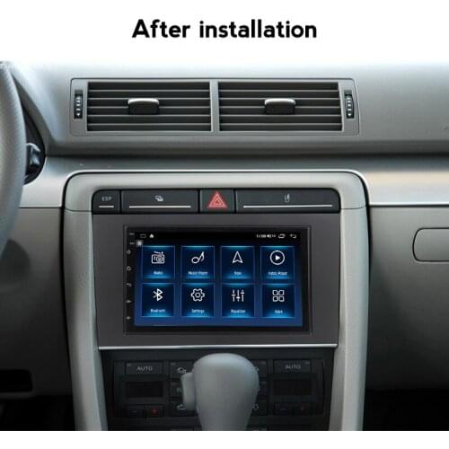 7 inch API 29 Android 10 Car GPS Navigation For Audi A4 2 3 B6 B7 2000-2009 S4 2002-2008 RS4 2005-2009 Auto radio WIFI 4G NET