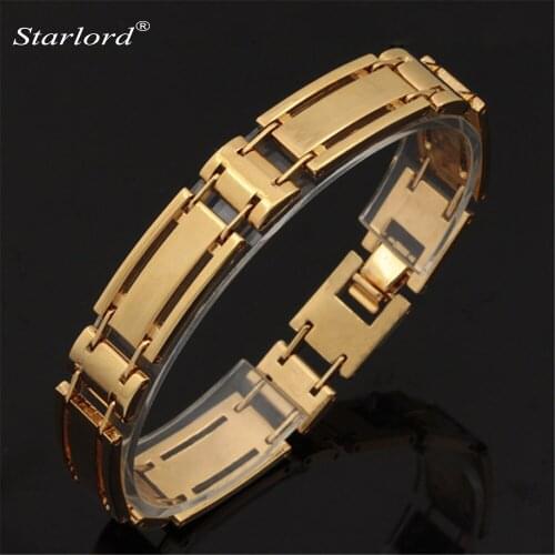 Bracelet Men Jewelry Vintage Fashion Jewelry Trendy One Direction Gold Color Men/Women Bracelet H5236