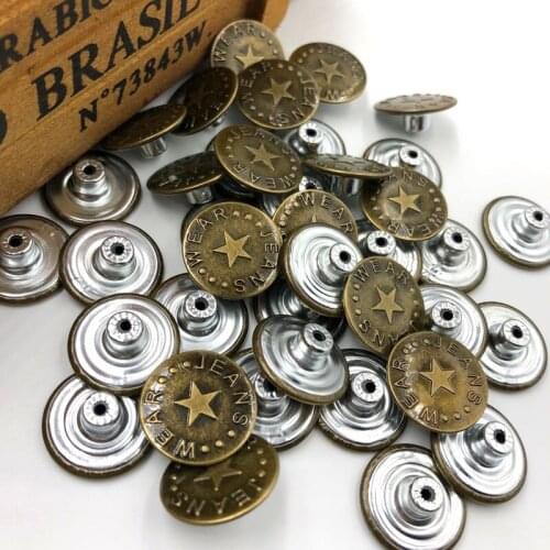 Color Kite Denim Buttons