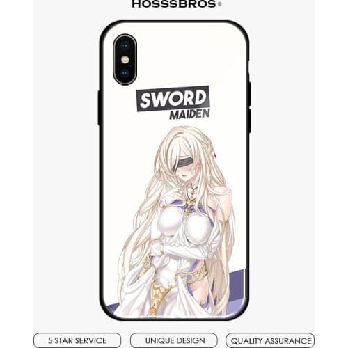 Sword Maiden Goblin Slayer Glass Soft silicone Phone Case Shell Cover For iPhone 5 5S SE 6 6S 7 8 Plus X Xr Xs 11 Pro Max
