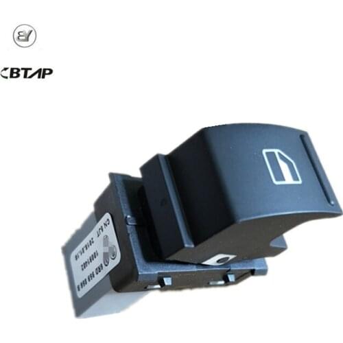 BTAP New Black Window Power Switch Fit For VW Polo 2011-2013 6RD959856B 6R0959856B 6R0 959 856 B Original Equipment Quality