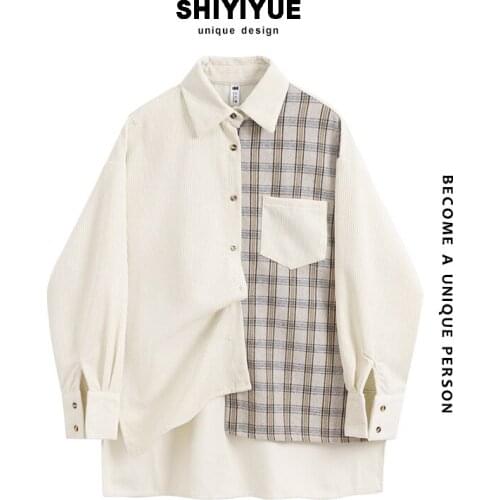 QUHENG Women's Plaid Shirts