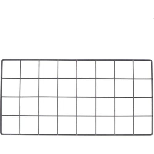 Modern Home Wall Decoration Iron Grid Nordic Art Photo Displaying Frame Party Metal Shelf Mesh Postcards DIY Racks