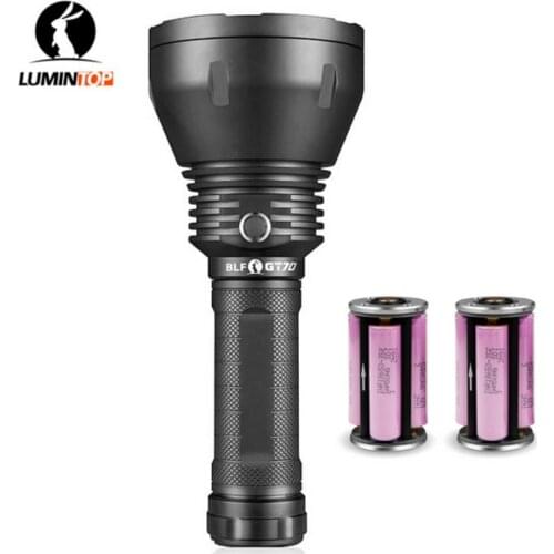 Lumintop BLF GT70 High Power Flashlight Cree XHP70.2 7500 Lumens Max 2000 Meters LED Flashlight Searching,Hiking,Camping,Hunting