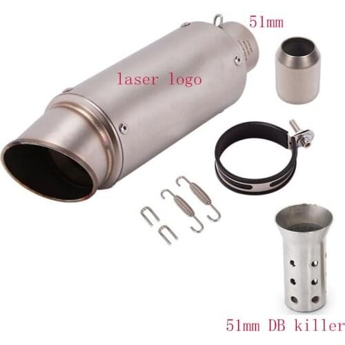 For CB600F CB 600F Hornet 2007- 2013 Motorcycle Exhaust Muffler Gp Project Exhaust Pipe With DB Killer