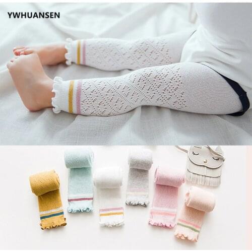 YWHUANSEN 0 to 4Yrs Summer Mesh Girl Leggings Children Thin Ventilate Leggings for Girls Cotton Anti-mosquit Baby Legins Gaiters