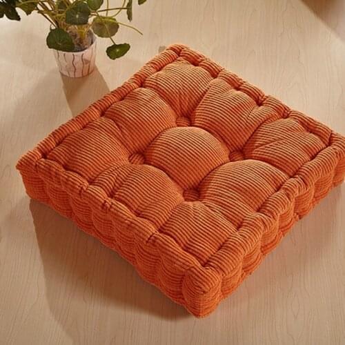 Winter Thicken Tatami Seat Cushion Chair Pad Square Futon Mattress Office Chair Back Seat Cushion