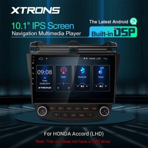 10.1'' IPS Android Q DSP Car Multimedia Stereo Radio GPS Player for HONDA Accord 2002-2007 VII 7 Left Hand Drive GPS NO DVD
