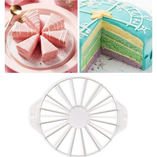 1 Pack Cake Piece Slicer Equal Cake Portion Marker Divider Cutter Birthday Party