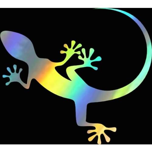14x12.6CM Reptile Lizard Decor Lizard Chameleon Gecko Decor Car Stickers High Quality Vinyl Accessories Decal