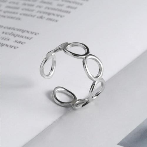 2020 Fashion Gothic Ladies Mens Gold Metal Rings Multiple Rounds Successive Crossing Simple Rings Party Jewelry Gifts бижутерия