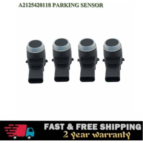 4PCS A2125420118 Parking Sensor PDC For Mercedes W169 W245 W204 W212 W221 C207 A207 Parktronic Sensors