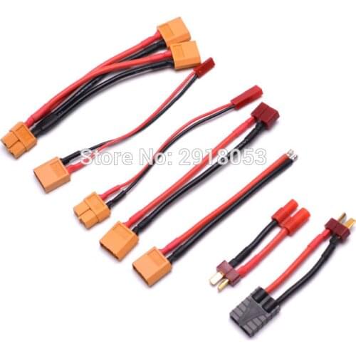 XT60 Tplug JST Traxxas HXT 4.0MM Converter Adapter Lipo Battery Adaptor For RC Quadcopter Multicopter