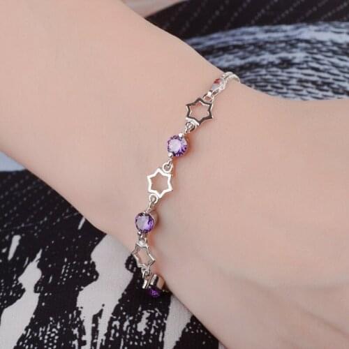 Five-pointed star bracelet womens fashion bracelet jewelry