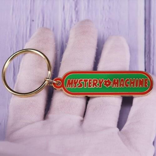 Mystery-Machine Keychain Scoobydoo van inspired Keyring