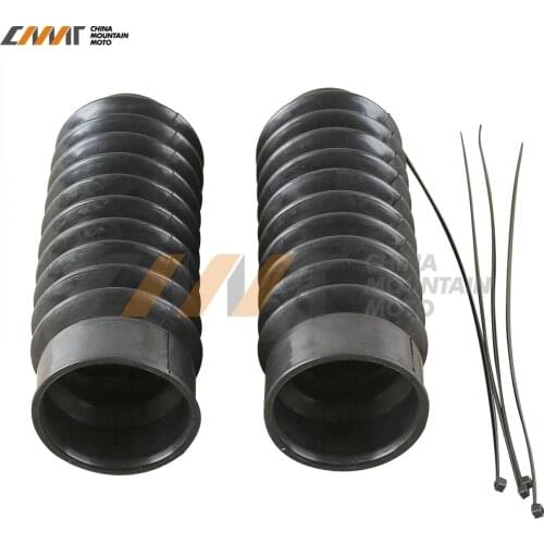 Long Fork Bobber Boots case for Harley FXDWG With 49mm Forks Cruisers Late Model 2006-2011