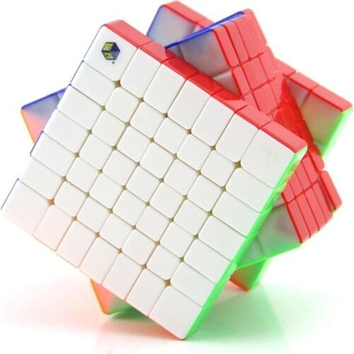 Yuxin HuangLong 7X7 magic Cube education pizzle 7 Layer Stickerless cubo magico childrens early educations toys adult gifts