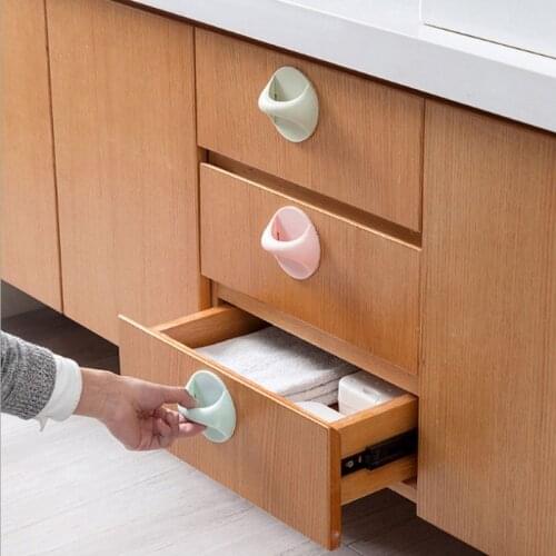 Multi-function door and window auxiliary handle simple paste small handle household cabinet door safety door handle