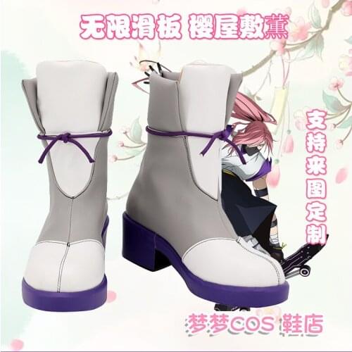 SK8 The Infinity Cherry Blossom Cosplay Shoes Anime Boots Halloween Carnival Cosplay Costume Accessories Any Size