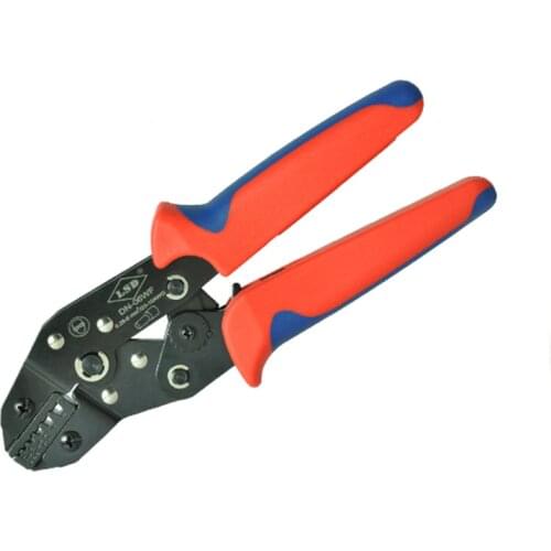 0.25-6mm2 wire end ferrule crimping tool electric wire connect tight tool 30-10AWG crimping plier rachet crimper tool