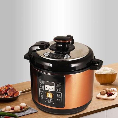 Rice Cooker New Smart Electric Pressure Cooker Household Multifunctional 5L Pressure Cooker With Appointment
