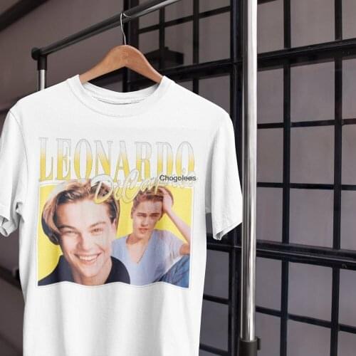 Vintage style leonardo dicaprion shirt
