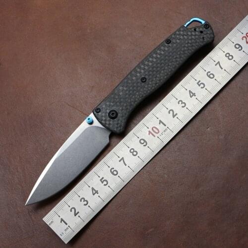 LOVOCOO 535 Folding Knife S90V Blade Carbon Fiber Handle Outdoor Camping Hunting Survival Simplicity Pocket Kitchen EDC Tools