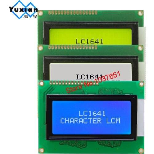 Lcd module 1604 16*4 character display blue green white LC1641 SPL780D1 good quality