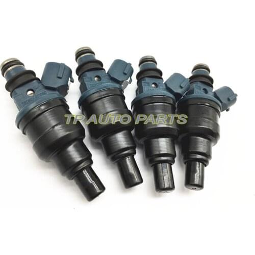 4PCS Fuel Injector Nozzle For T-oyota Carina Corolla OEM 23209-02030 23250-02030 0280150439