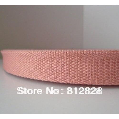 50 Yards 1'' Inch 25mm #21 Mauve Color Key Fob Webbing 50y/roll Free Shipping