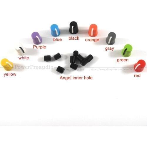 54pcs/lot Rotary Knob NI For Traktor Kontrol Z1 Z2 S2 S4 S5 S8 DJ Controller Mixer