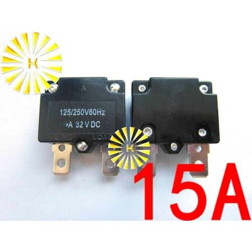 10PCS x MR1 3A 5A 7A 10A 12A 15A 20A Automatic Reset Circuit Breaker ST-1 Overload Protection Switch WP-01 Fuse FREE SHIPPING