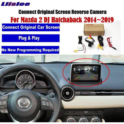 Car Back Up Reverse Camera For Mazda Demio 2 Mazda2 Hatchaback 2014~2019 Compatible Original Screen VehicleParking Rear View CAM