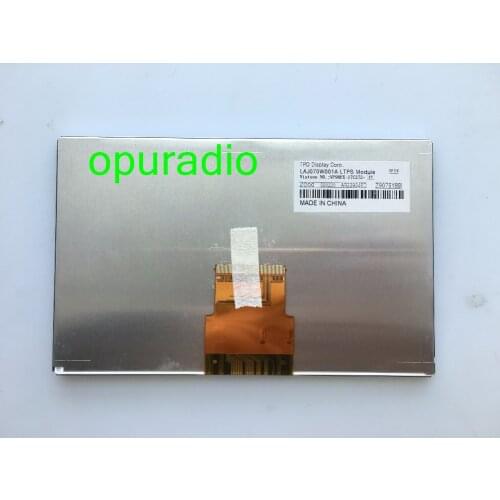 Free post Original new TPO 7Inch LCD display LAJ070W001A Screen for car GPS navigation LCD monitor
