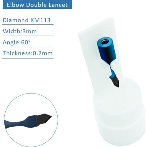 Black Diamond Keratome blades Ophthalmic Knives Autoclavable Titanium handle Ophthalmic eye tools