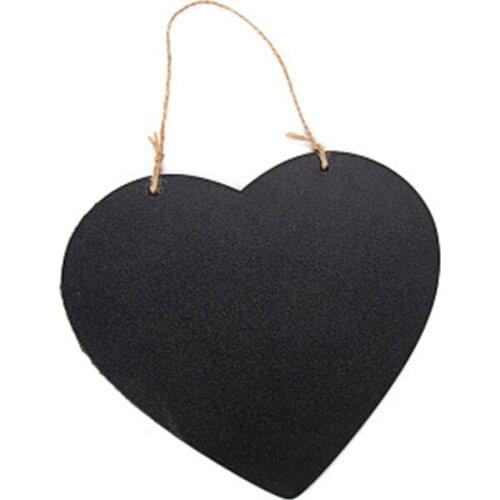 Slate Sign Double Sided Message Board with Hanging Rope Party Direction Signs Multifunctional SDF-SHIP