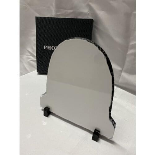 Hot sale Sublimation transfer Photo slate/20*20cm heat press stone for sale