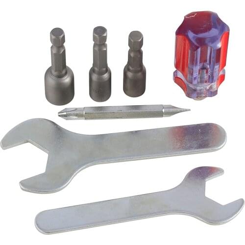 7PCS 6 in 1 3D Printer Nozzle Change Tool for MK8 MK10 UM2 E3D