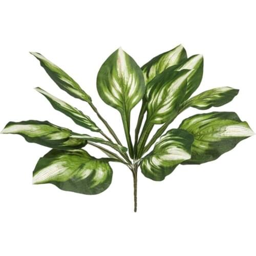 Artificial Green Plant Simulation Jade Heart Leaf Potted Plants Balcony Bonsai Living Room Home Decoration Flowers