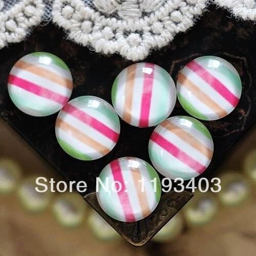 Min.mix order($9.9) 40pcs 12mm Handmade Photo Round Glass Cabochon -Image Glass Cabochon-( Fringe) -(HPGC-1801)