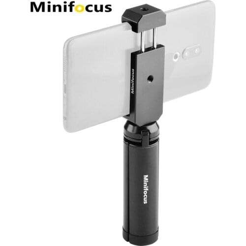 New Smartphone Vlogging Hand Grip Mobile Cell Phone Video Clip Holder Rig Handle Travel Selfie Stick Tripod Clamp Mount Vlog Kit