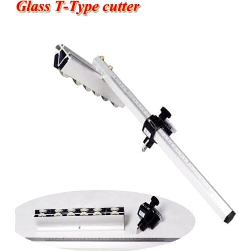Glass Push Knife Roller Type Diamond Cut Thick Glass Tile Cut T Type Knife Sps-20