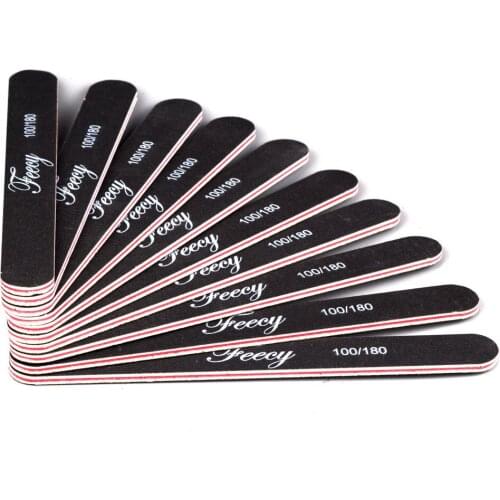 25/10pcs Nail Files Sets Professional Nail File Lot Buffs for Nails Buffer for Nail Art Tools for Manicure Instruments